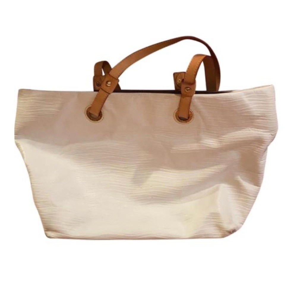 Dooney & Burke White Leather Satchel